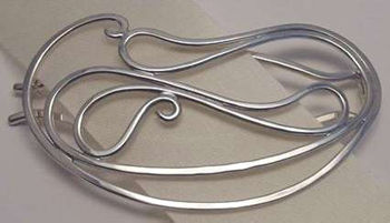 Art Nouveau barrette